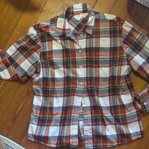 J.Crew plaid shirt